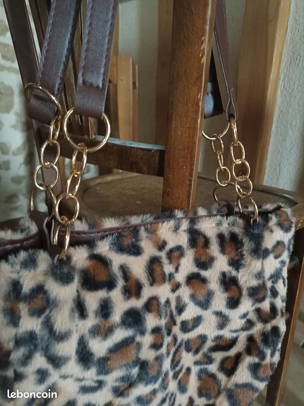 Sac a main neuf doux et cuir (image 3)
