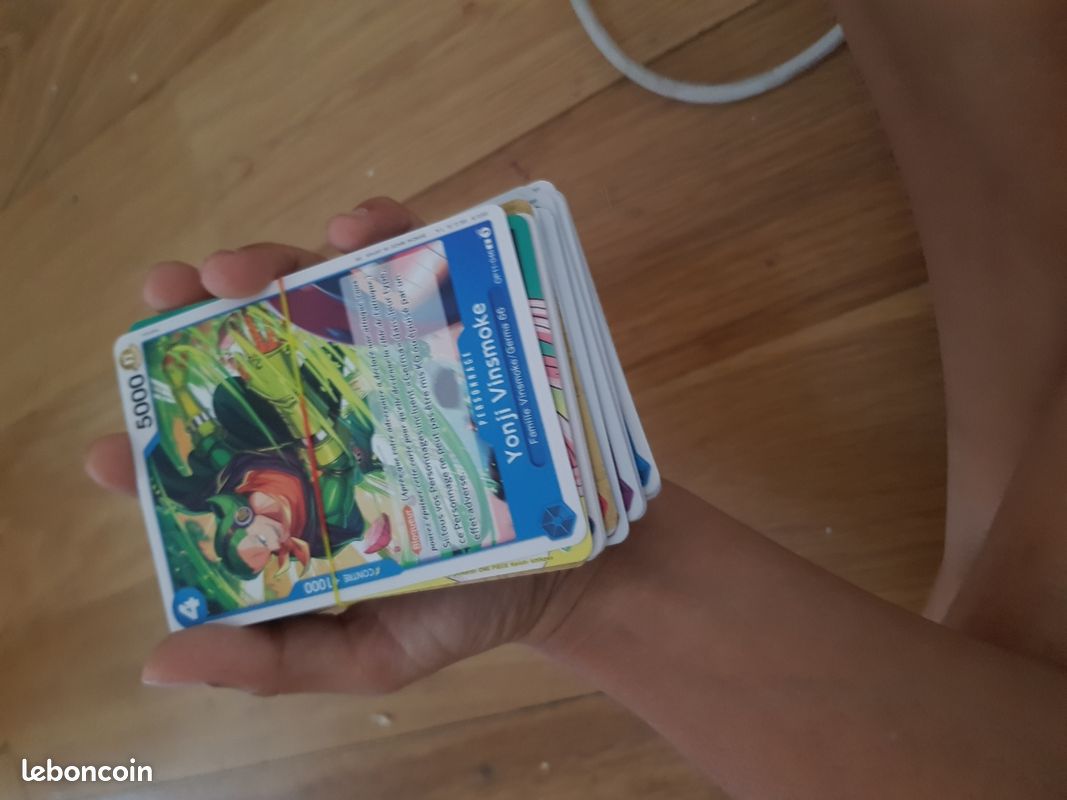 Lot de 53 cartes One Piece (image 1)