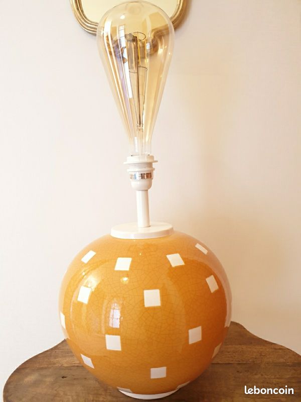 Lampe de Chevet "Qui se tient a carreaux" (image 2)