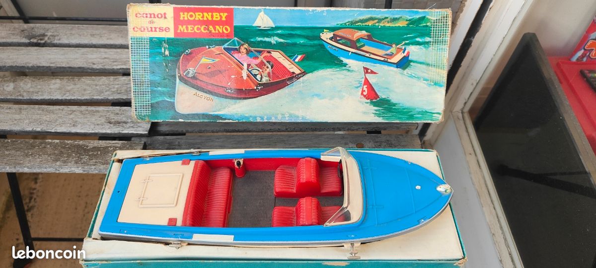 CANOT DE COURSE Racer III Meccano Hornby EUR 259,00 - PicClick FR