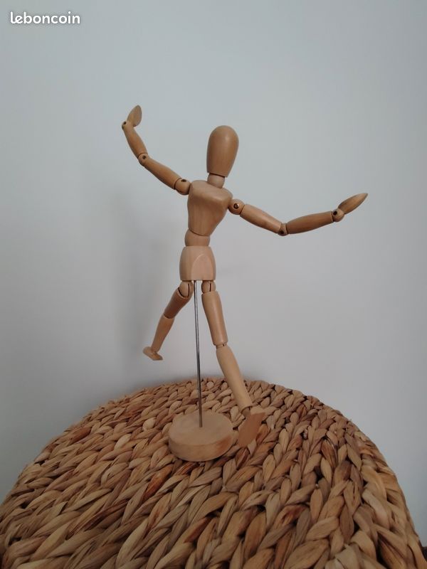 Mannequin pour dessin en bois ✏️ (image 3)