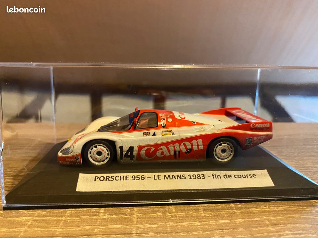 Miniature Porsche 956 Le Mans 1983 – Échelle 1/43 – Voiture De Collection D'occasion