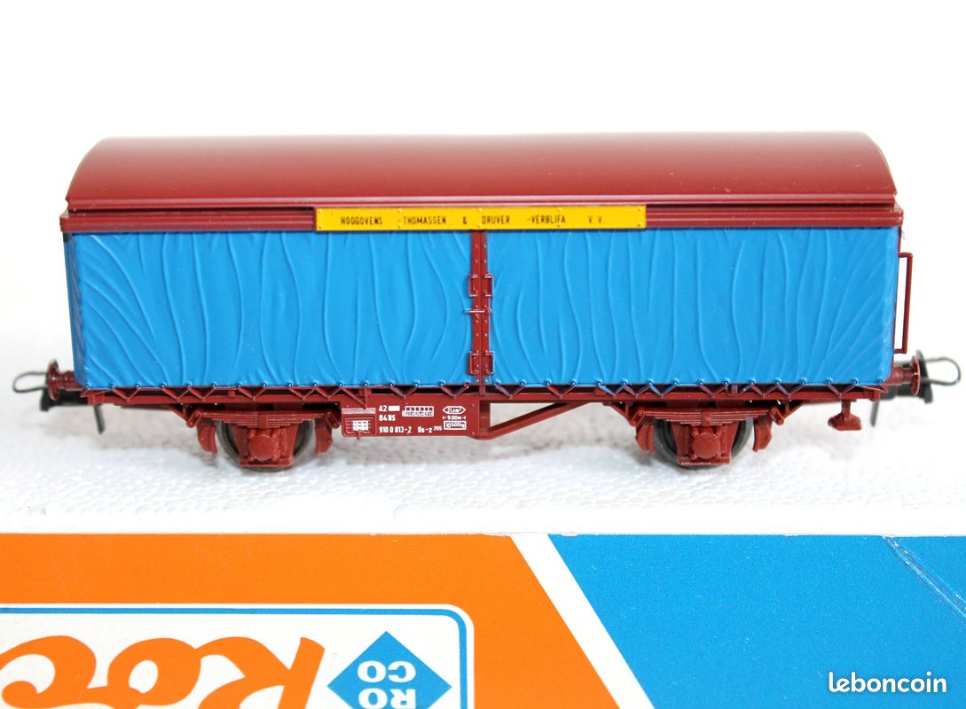 Roco H0 47602 Schiebeplanenwagen delacher co ÖBB NEU