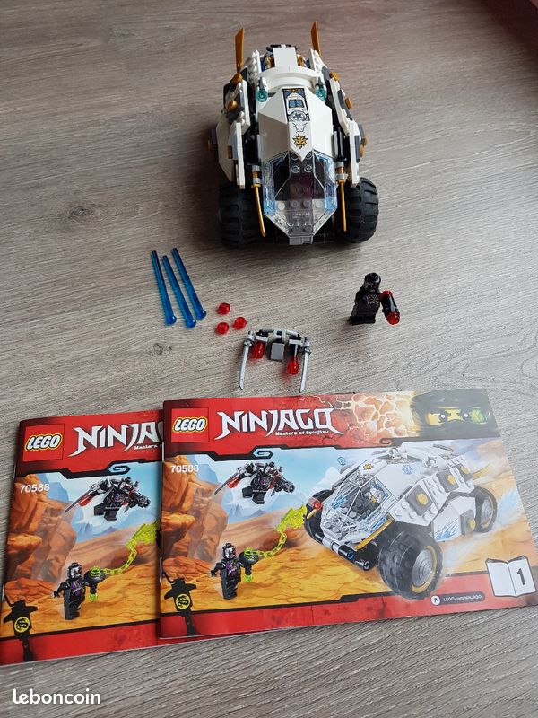 Lego Ninjago Set 70588 Lego Ninjago Titanium Ninja Tumbler Top