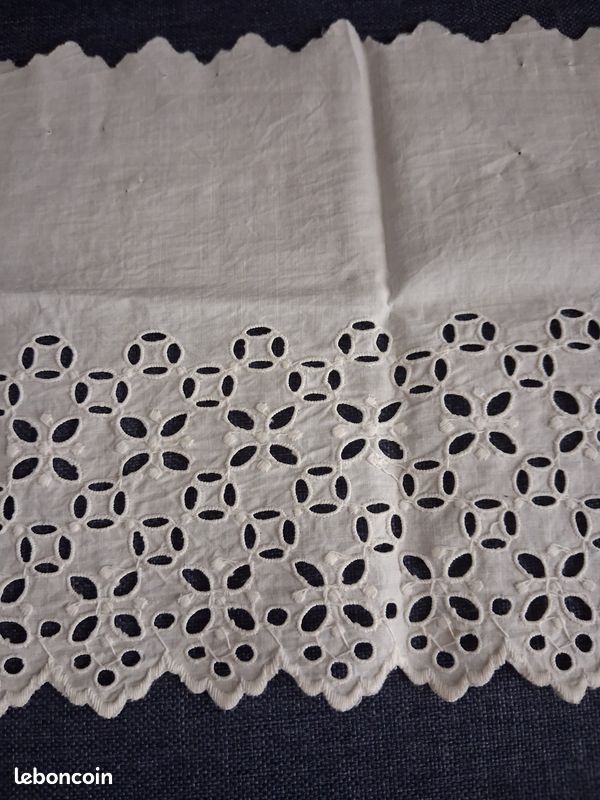 BRODERIE ANGLAISE DENTELLE 1,25 m (image 3)