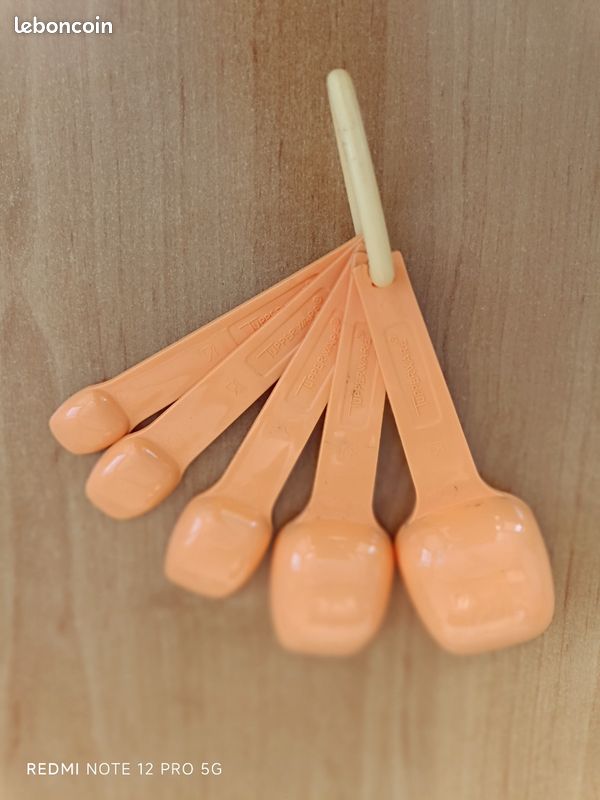Cuillères doseuses x5 Tupperware orange- sbm (image 7)