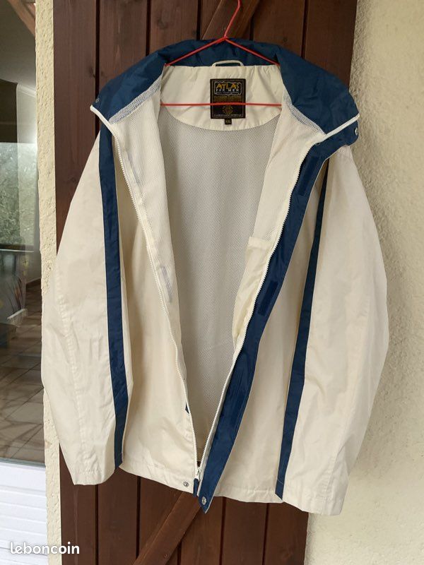 K-Way Le Vrai Claude Blanc Coupe-vent et veste de pluie pliables