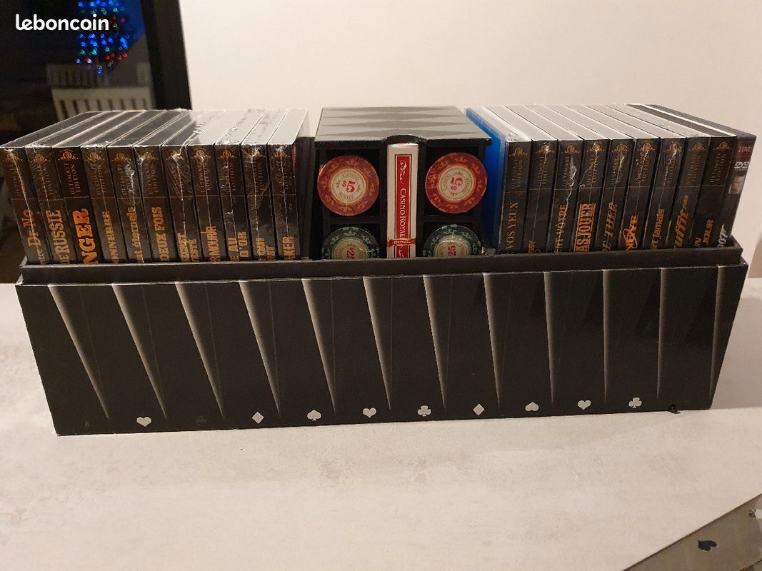 Coffret dvd bond 007 collector édition casino neuf blister (image 4)