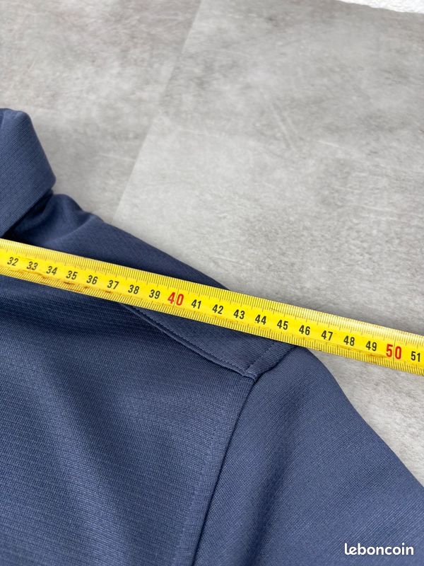 Polo Under Armour | Taille M Homme | Bleu marine | Logos avant arrière #770 (image 9)