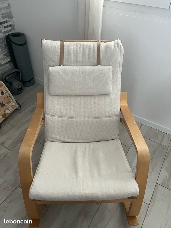 Chaise à bascule IKEA POÄNG (image 1)