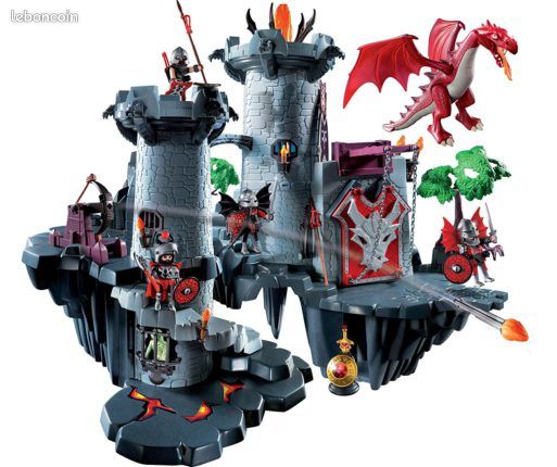 Citadelle dragon rouge playmobile (image 1)