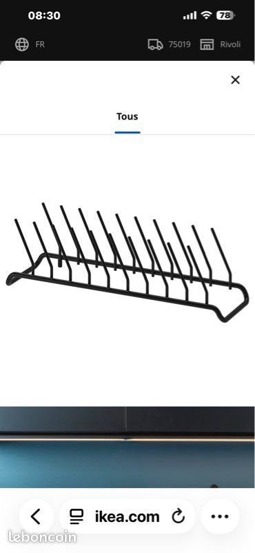 Lot de 6 range couverts/assiettes rinning IKEA (image 7)