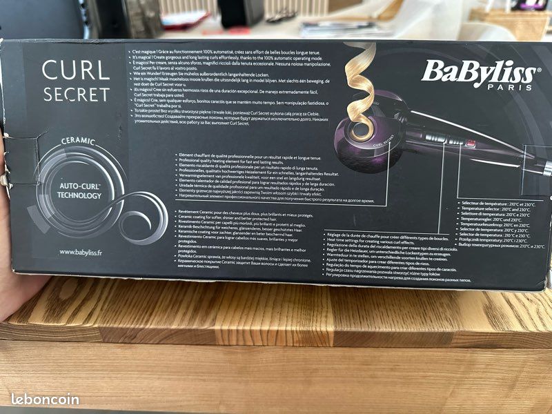 Fer à boucle Babyliss curl secret (image 4)