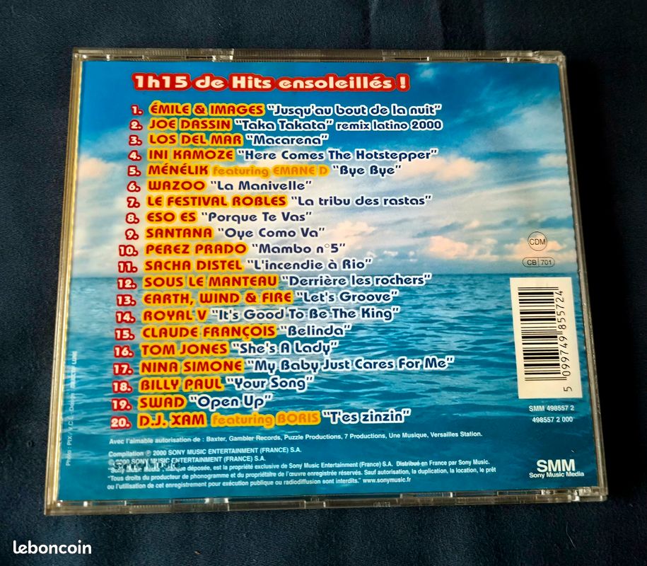 Cd musique 🎶 ( c'est l'été vol 4 ) [ 408 ] (image 3)