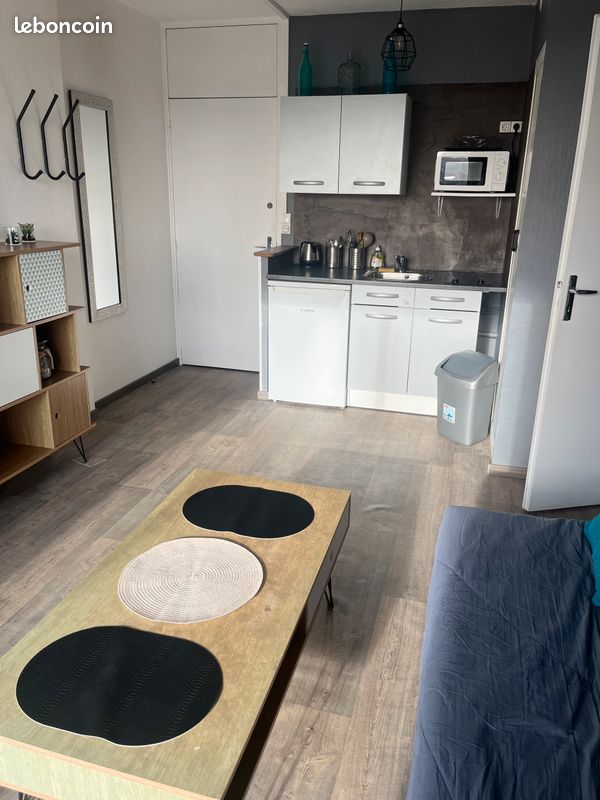 Appartement 2 pièces 24 m² · à Saint-Gilles-Croix-de-Vie · 24 m² · 625 €/mois