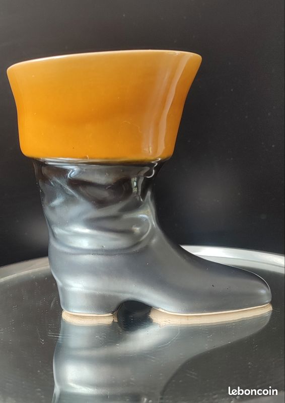 Botte en céramique vintage (Style Pol Chambost) (image 3)