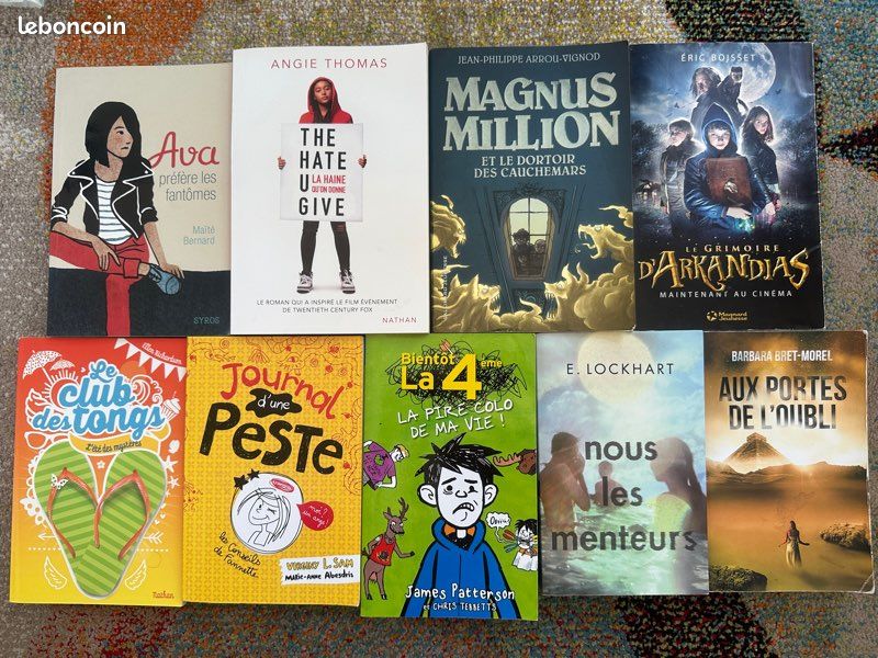 9 livres pour ados (image 1)