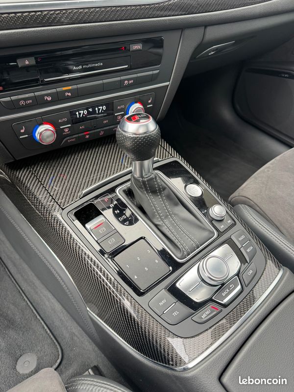 Audi RS6 AVANT C7 4.0 V8 TFSI 560CH QUATTRO - FREINS CÉRAMIQUE - ORIGINE FRANCE (image 30)