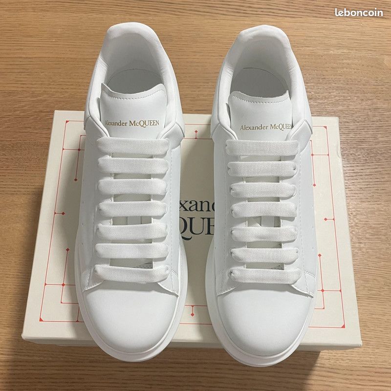 Alexander McQueen Sneakers oversize pour Homme en Blanc Chaussures