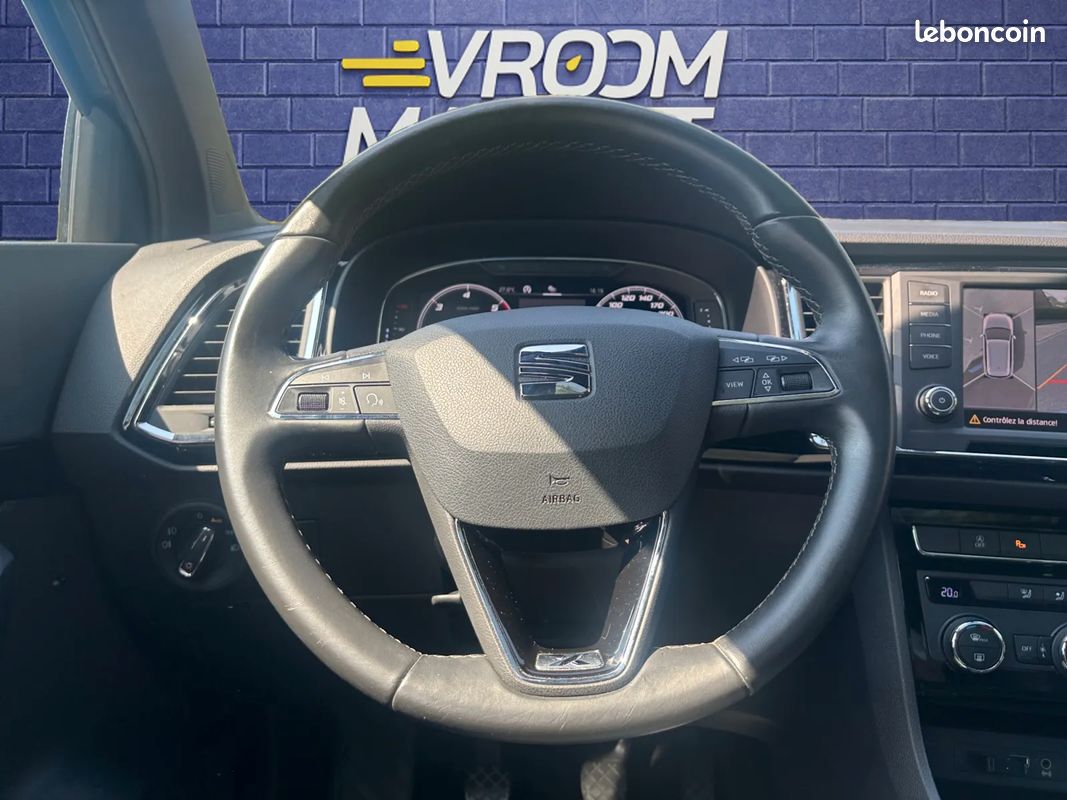 SEAT Ateca 1.6 D 115ch Xcellence - 2019 - TO - Full LED - CarPlay - Suivi complet (image 9)