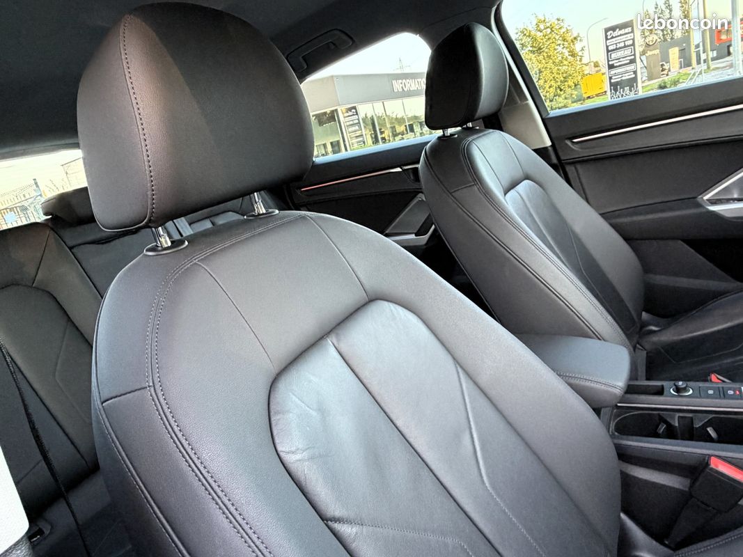 AUDI Q3 SPORTBACK 35 TFSI 150 ch S tronic 7 S line 1ère MAIN/CUIR/NAVI MMI/FULL LED/CAMERA/ACC/HISTORIQUE COMPLET/GAR (image 19)