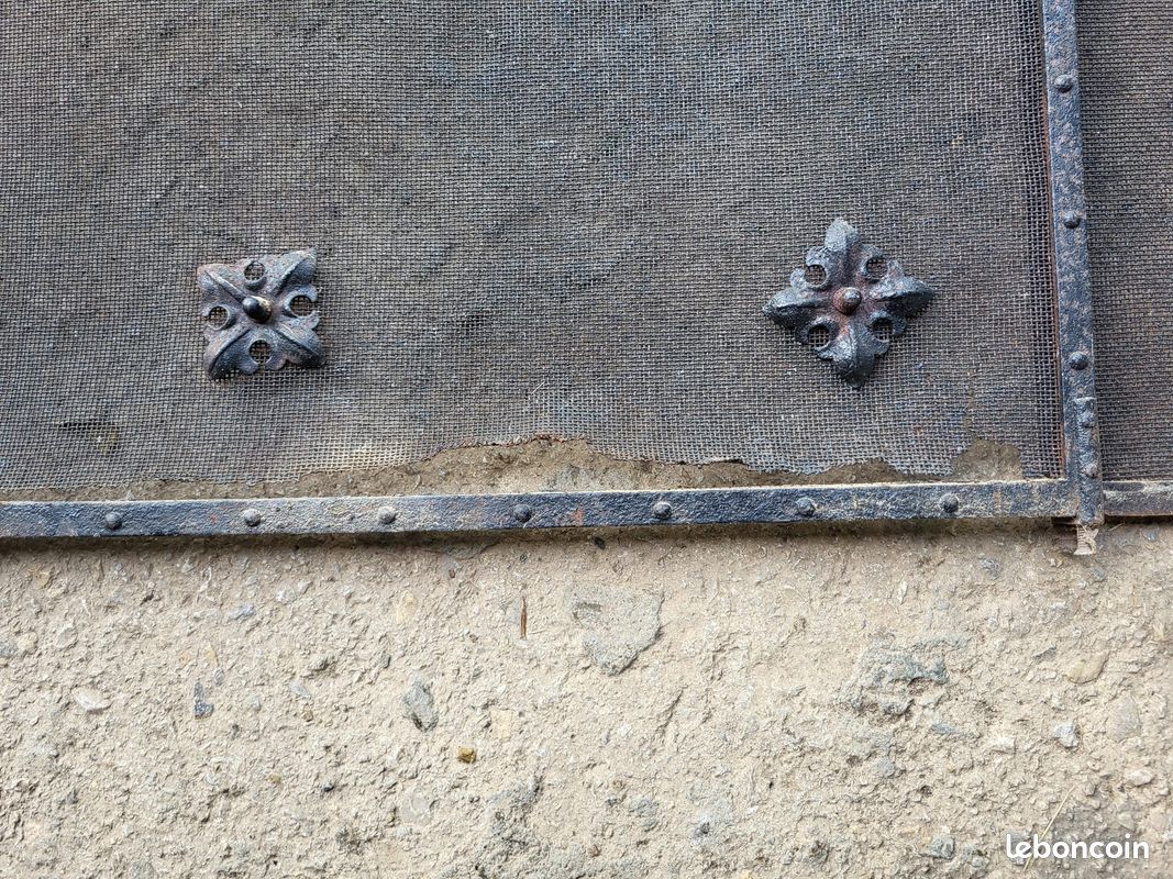 Grille cheminée ancienne (image 3)