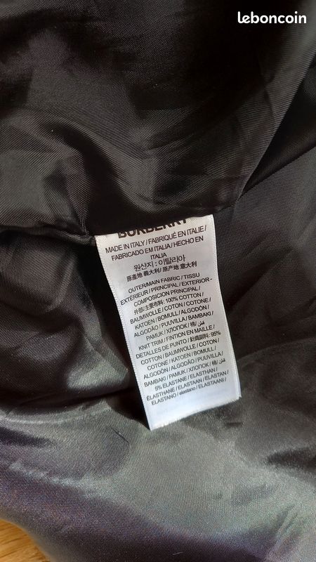 Doudoune Burberry noire taille M (image 9)