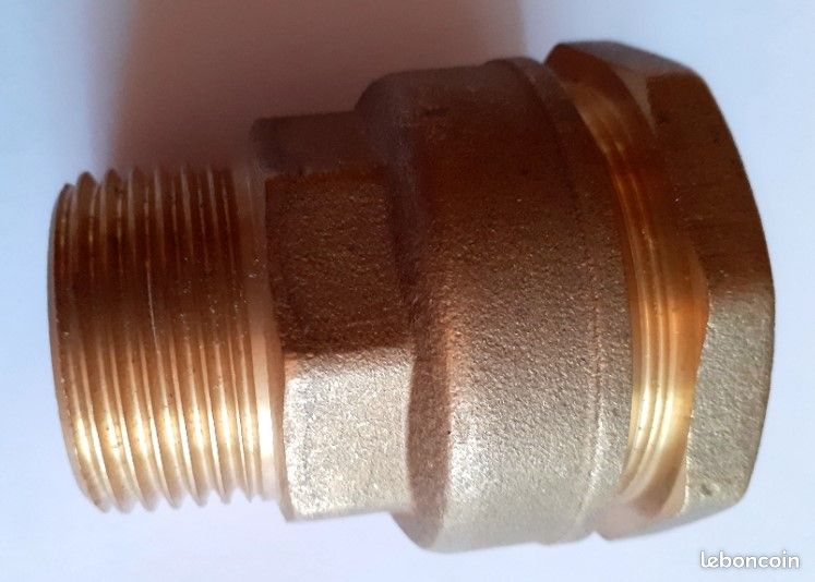 Raccord à emboiter pour tuyau de 32mm (3 pièces) (image 3)