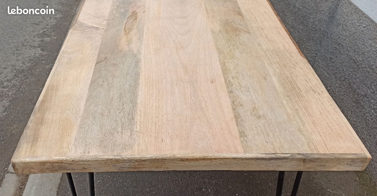 Table à manger avec pieds épingles (image 9)