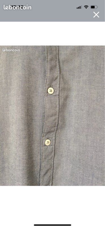 Chemise grise Celio (image 4)