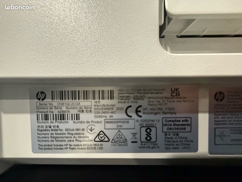 HP Laserjet M235sdw, Imprimante Multifonction (image 4)