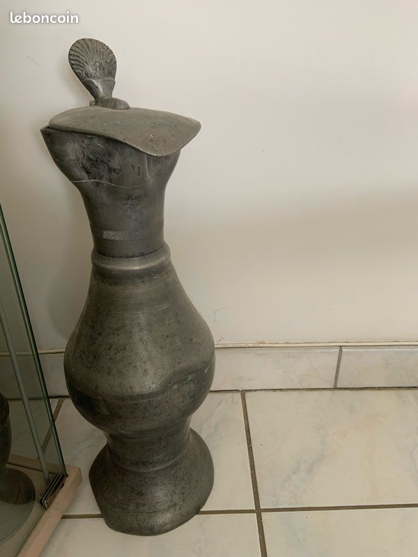 Pichet en etain (image 2)