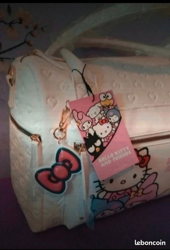 Sac De Voyage Hello Kitty – Grand Cabine, Léger Et Mignon – NEUF