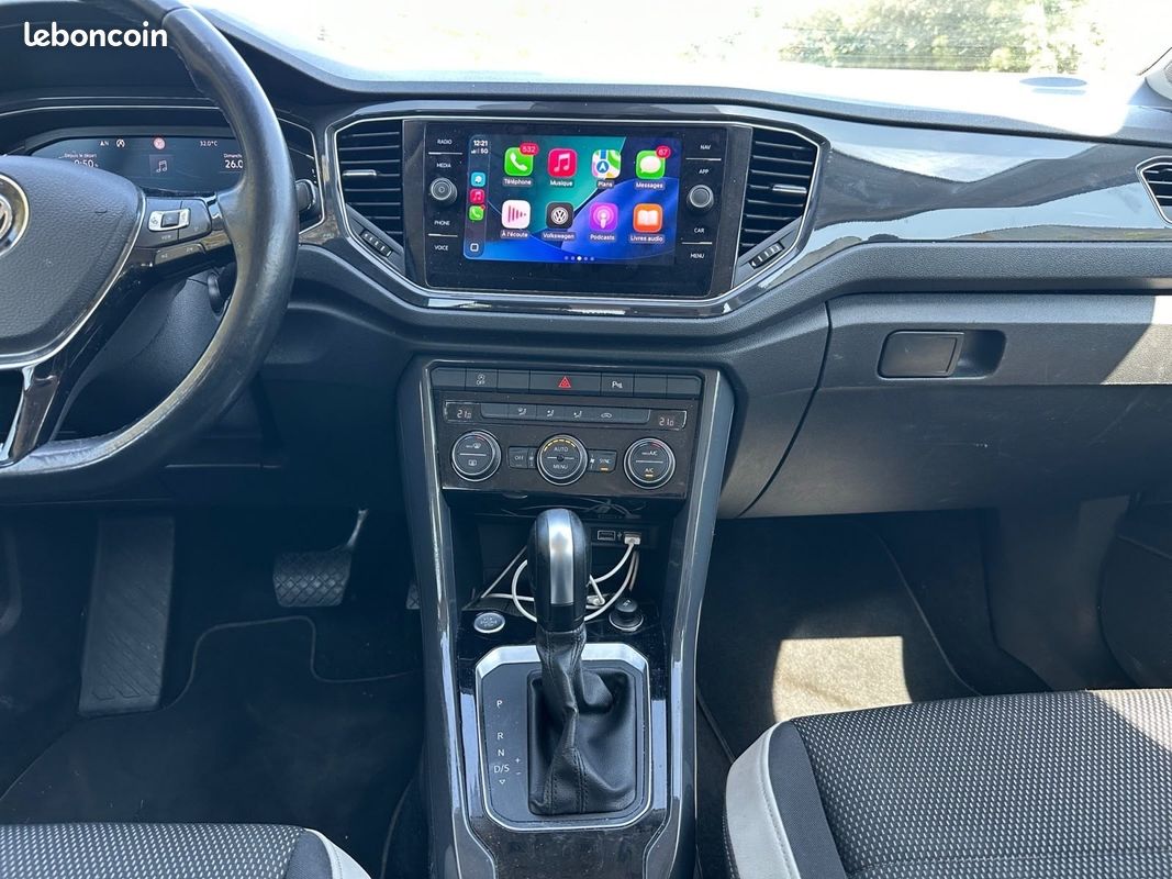 VOLKSWAGEN T-ROC 2.0 TDI 150 Start/Stop DSG7 Carat - CAMERA DE RECUL - CARPLAY (image 10)