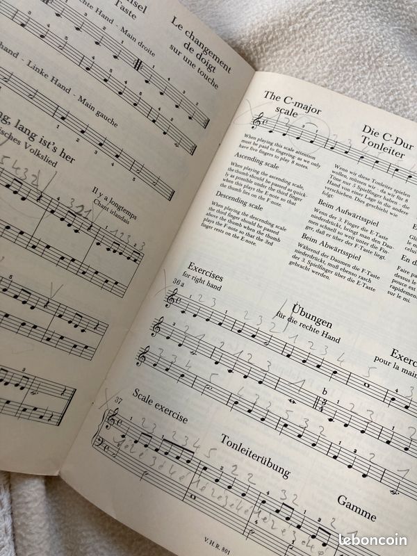 Livret 1 jouez de l'orgue. Méthode pour tout genre d'orgue (image 2)