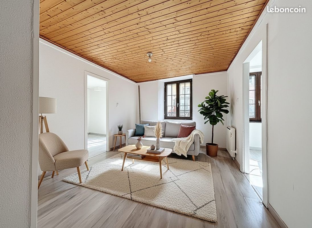 Appartement 3 pièces 56 m² · à Thann · 56 m² · 69 000 €