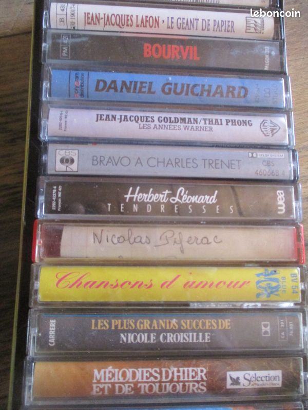 Cassettes audio bande occasion (image 1)
