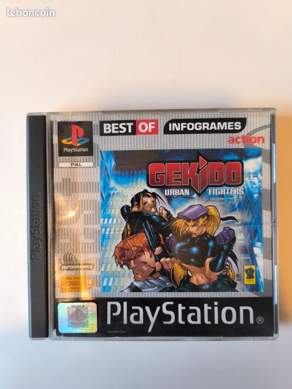 Jeu Gekido Complet PS1 - Bon état, Jeu D'action/combat Pour PlayStation 1