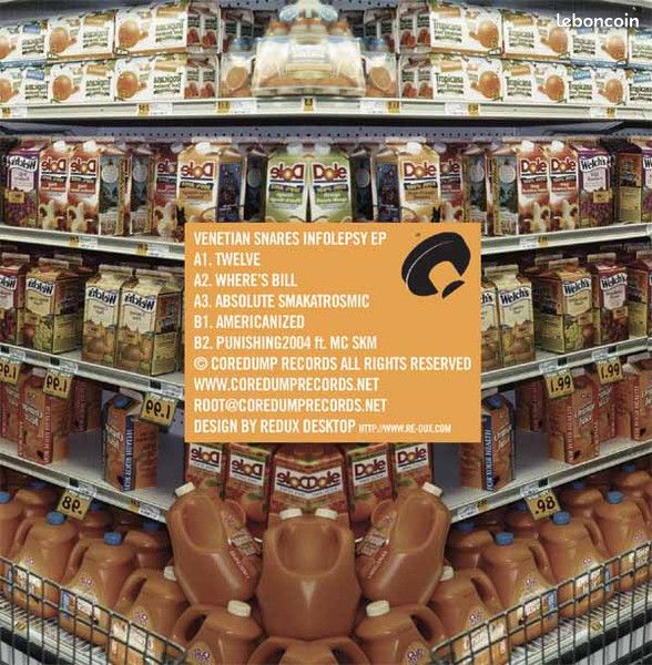 Venetian Snares – Infolepsy - EP (image 3)