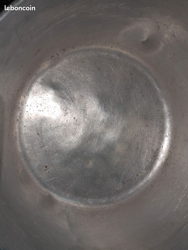 Grande Marmite En Alu Tournus Fabriquée En France - 11L - État Vintage