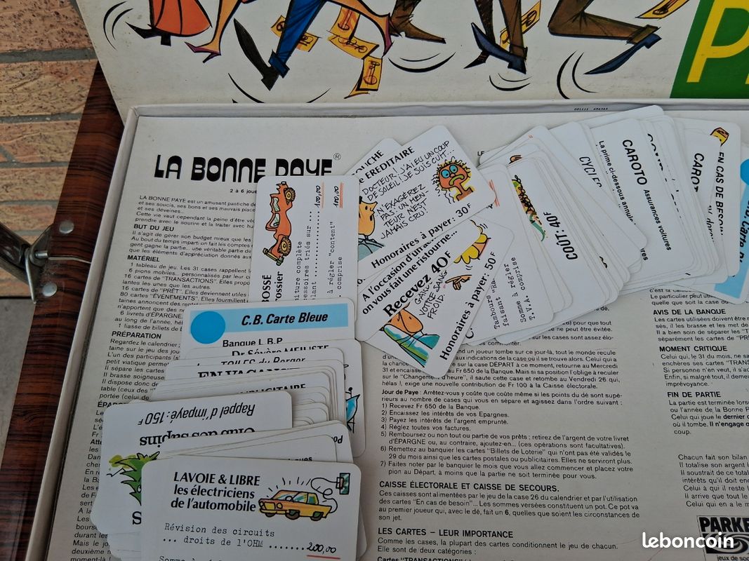 Jeu La bonne paye 1977 (image 10)