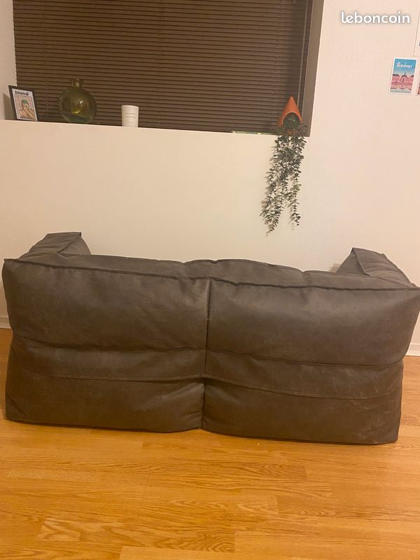 Canapé pouf Lounge Pug Big Bertha Cuir (image 5)