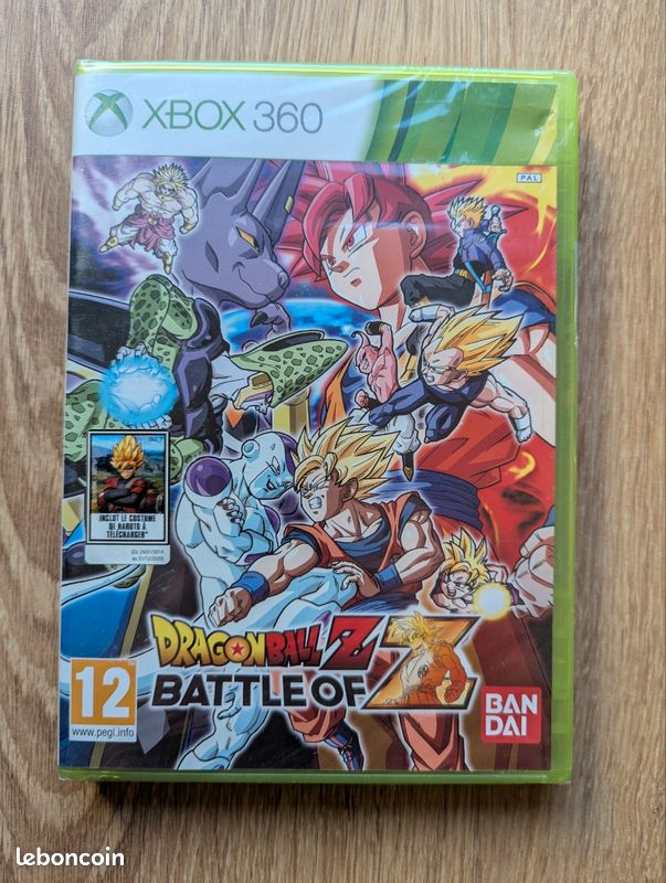 DragonBall Z Battle Of Z – Jeu Xbox 360 – État Correct