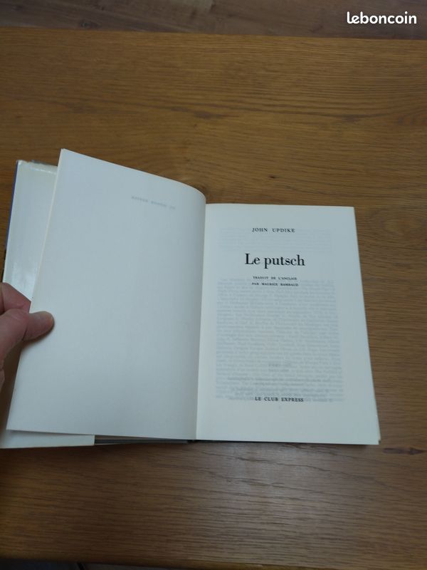 Livre "Le putsch" de John Updike - 1980 (image 5)