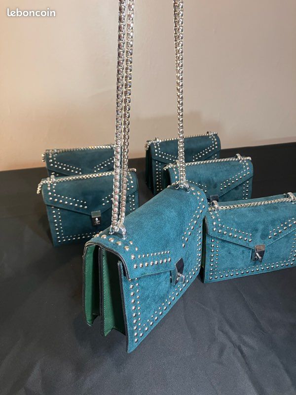 Lot de sacs à main bleu NEUFS – Design moderne et tendance