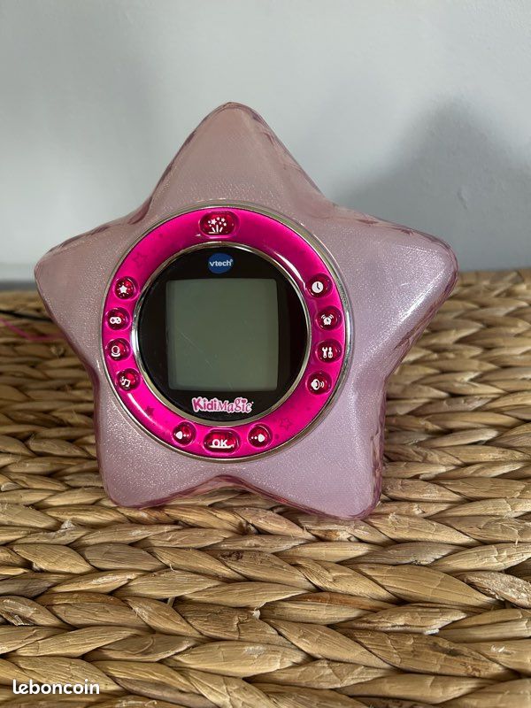 Réveil VTech Kidimagic Starlight rose (image 1)