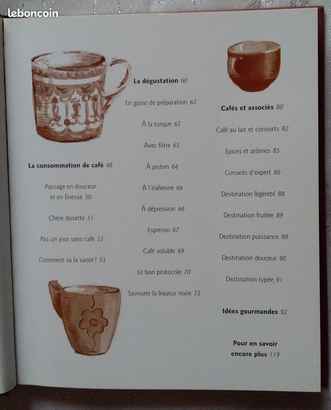 Livre "Le Café" 119 pages - NEUF (image 8)