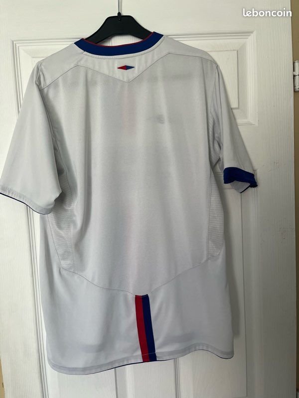 Maillot Lyon vintage domicile N°9 ELBER 2004-2005 3666350008942