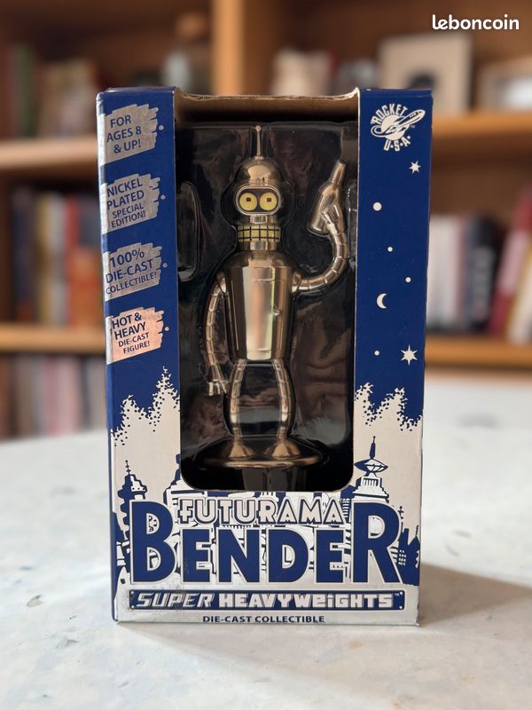 Figurines Bender Futurama pour les fans de dessins animés - Modèle d'Impression 3D Gratuit