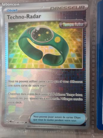 Carte Pokémon Techno-Radar 130/131 | Coffret 10 Cartes Françaises | Évolutions Prismatiques